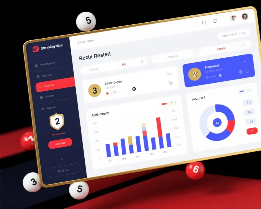 澳洲幸运5官方入口与开奖查询示意图